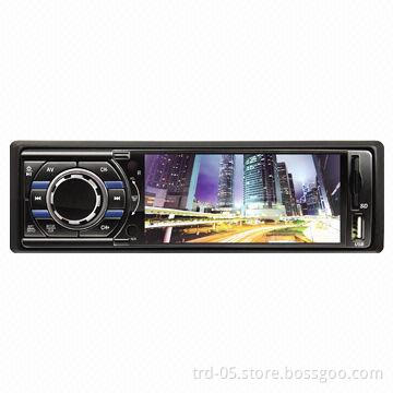 4-inch Car MP4 Player with 18 Preset FM Radio Stations and 4 x 45W Output Power